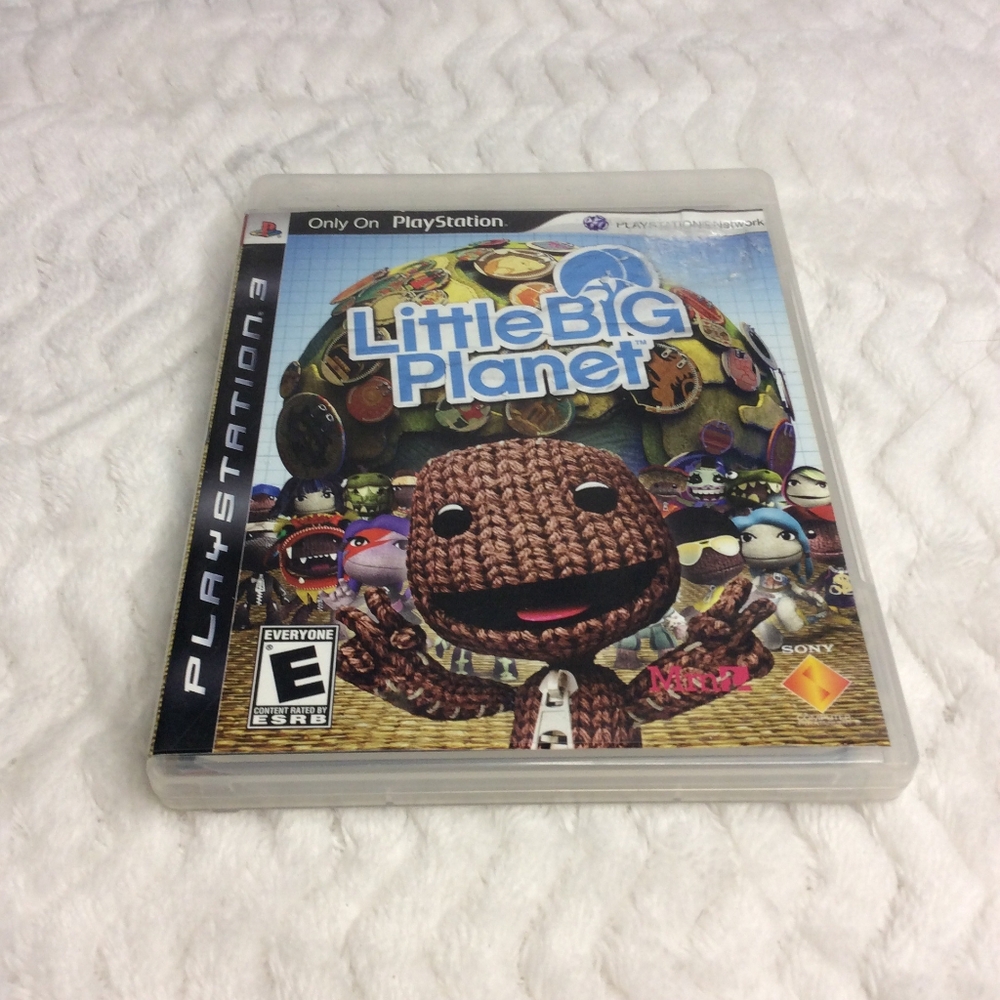 Little Big Planet Video Game Sony PS3 Clean Disc Tested With Original Manual